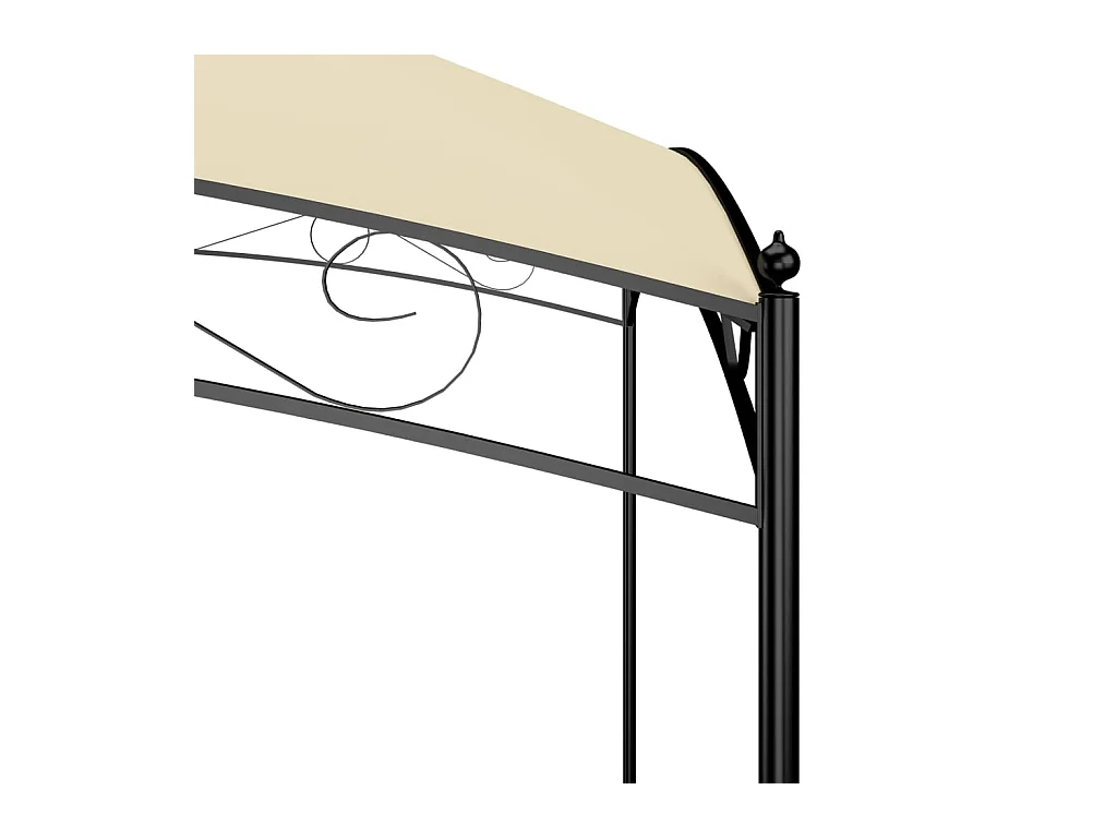 Belvedere 3x3x2,65 m Creme 180 g/m²