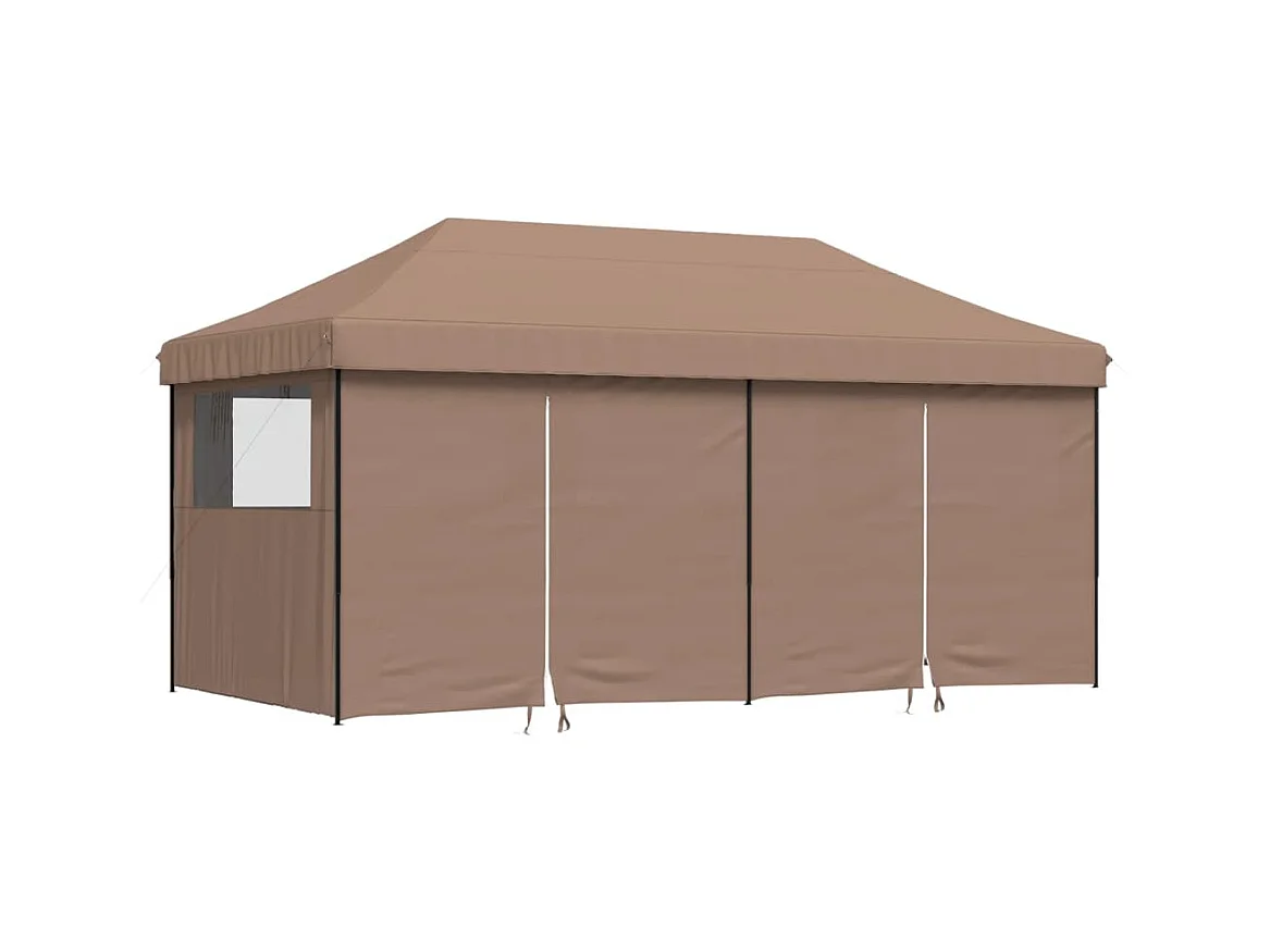 Carpa de recepción plegable emergente con 4 paredes laterales