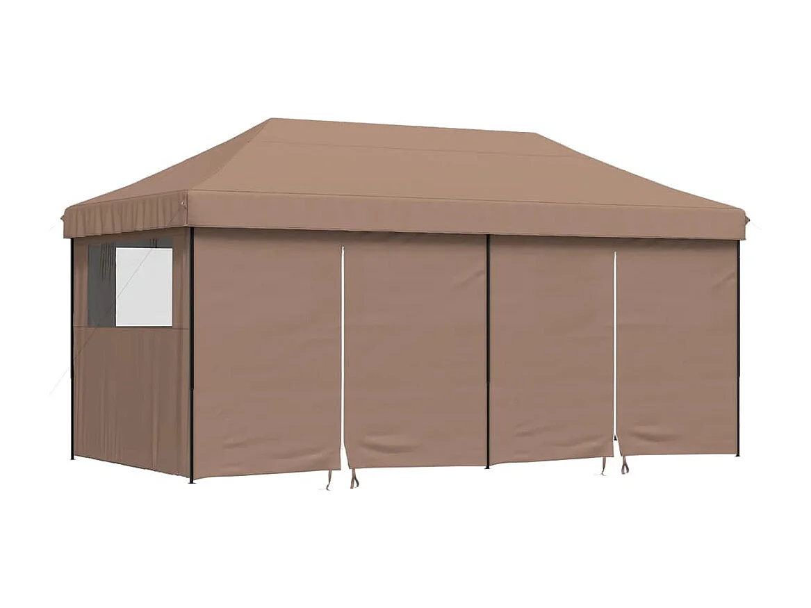 Carpa de recepción plegable emergente con 4 paredes laterales