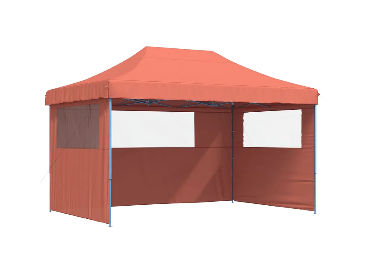 Tenda pieghevole pop-up per feste con 3 pareti laterali