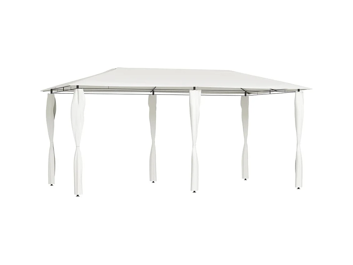 Pavillon mit Pfostenbespannung 2,98x5,3x2,59 m 160 g/m²