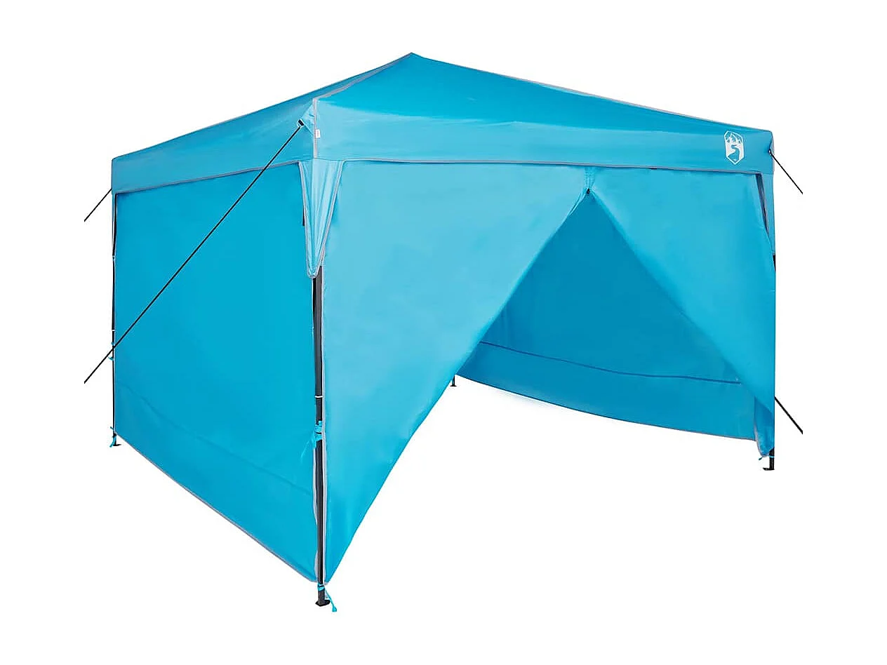 Pop-up luifeltent Blauw 300 x 300 cm stof
