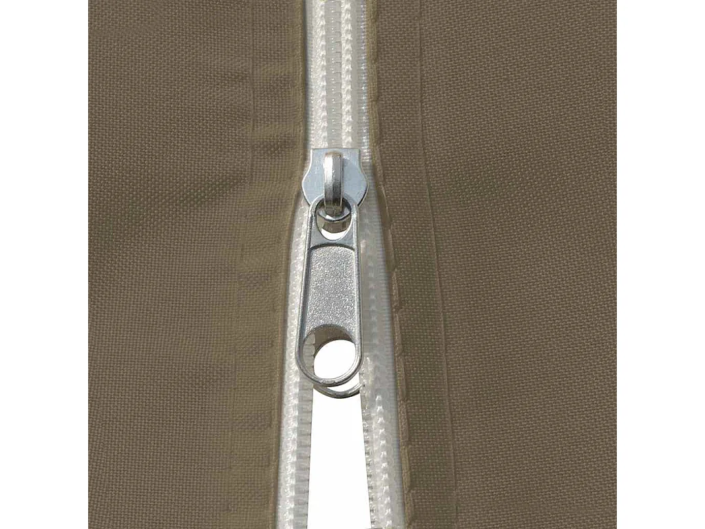 Chapiteau de jardin avec rideaux 4x3 m Taupe 180 g/m²