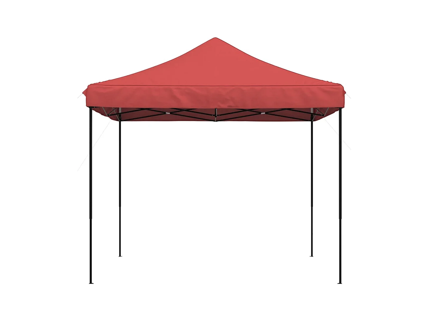 Carpa de recepción plegable retráctil burdeos 292x292x315 cm