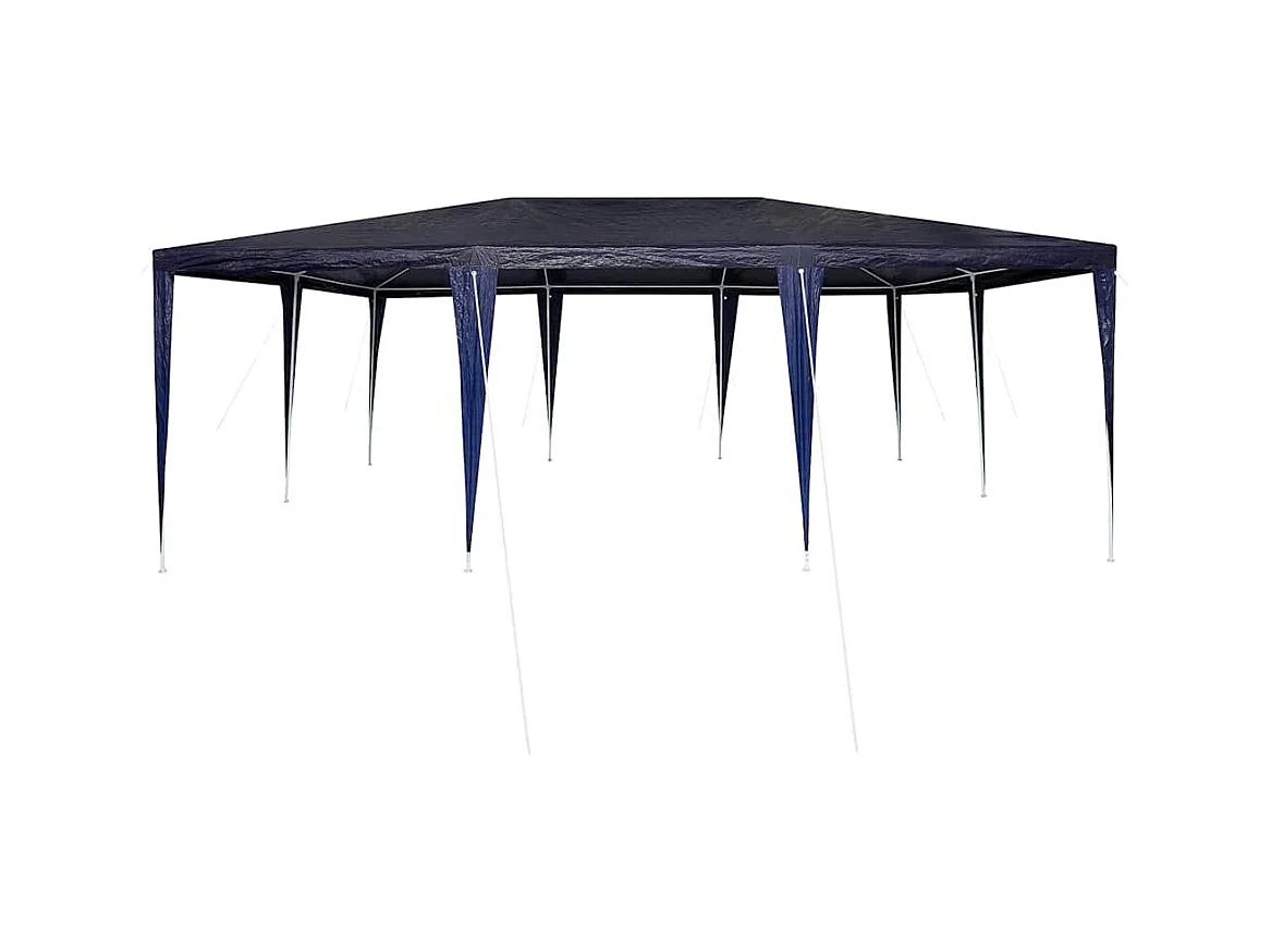 Tente de fête Bleu et Blanc 600 x 400 x 266 cm