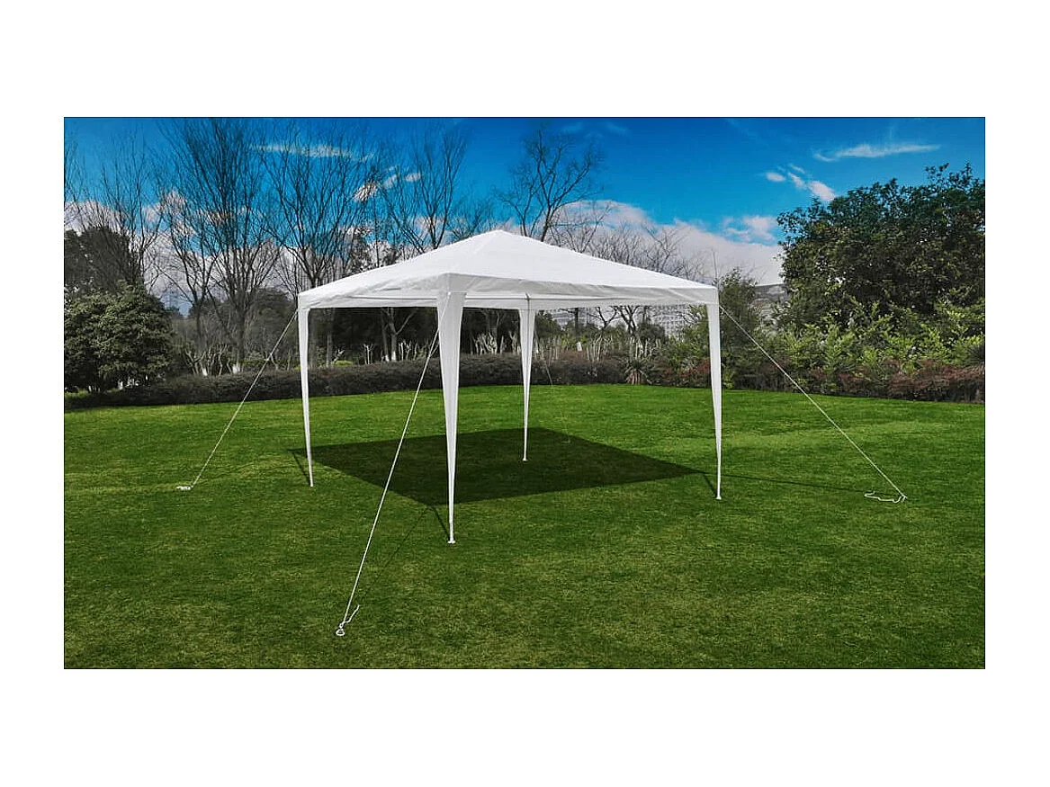 Gazebo da giardino con tetto piramidale 3x3 m