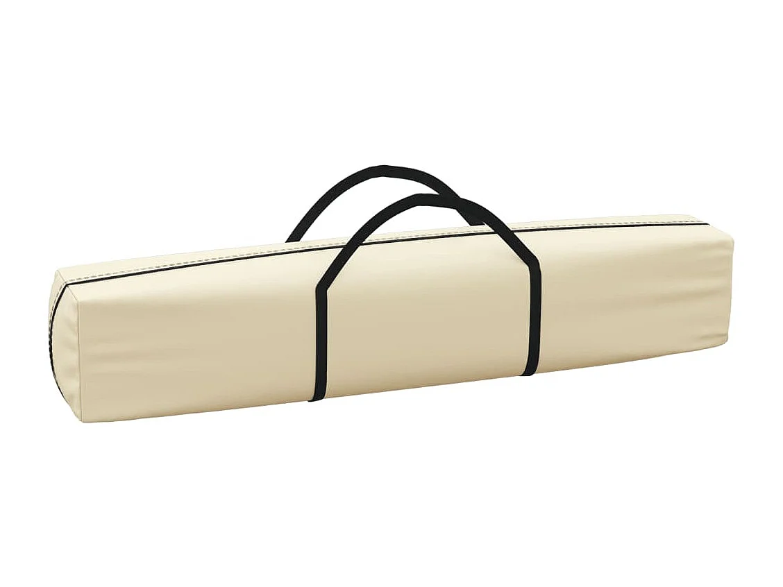 Tenda pieghevole per feste con pareti Crema 3x3 m