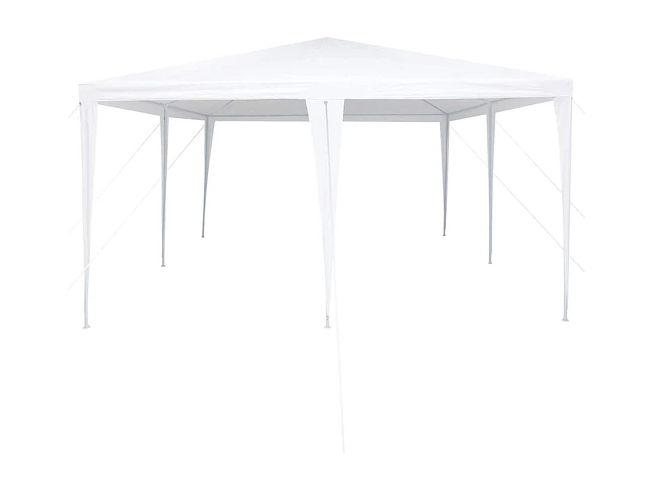 Tente de fête Blanc 400 x 400 x 266 cm Polyester et Acier
