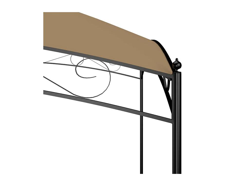 Belvedere 3x4x2,65 m Topo 180 g/m²