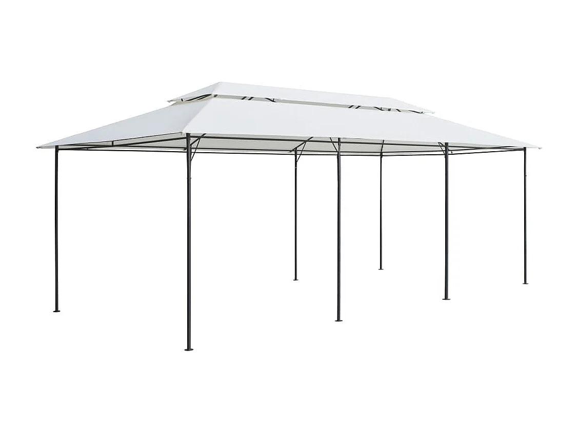 Belvedere 600x298x270 cm Blanco 180 g/m²