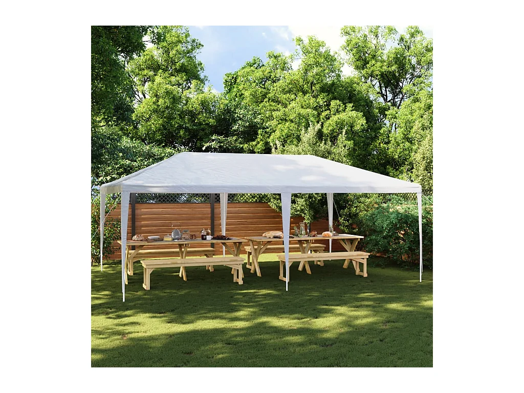 Tente de réception 4x6 m Blanc