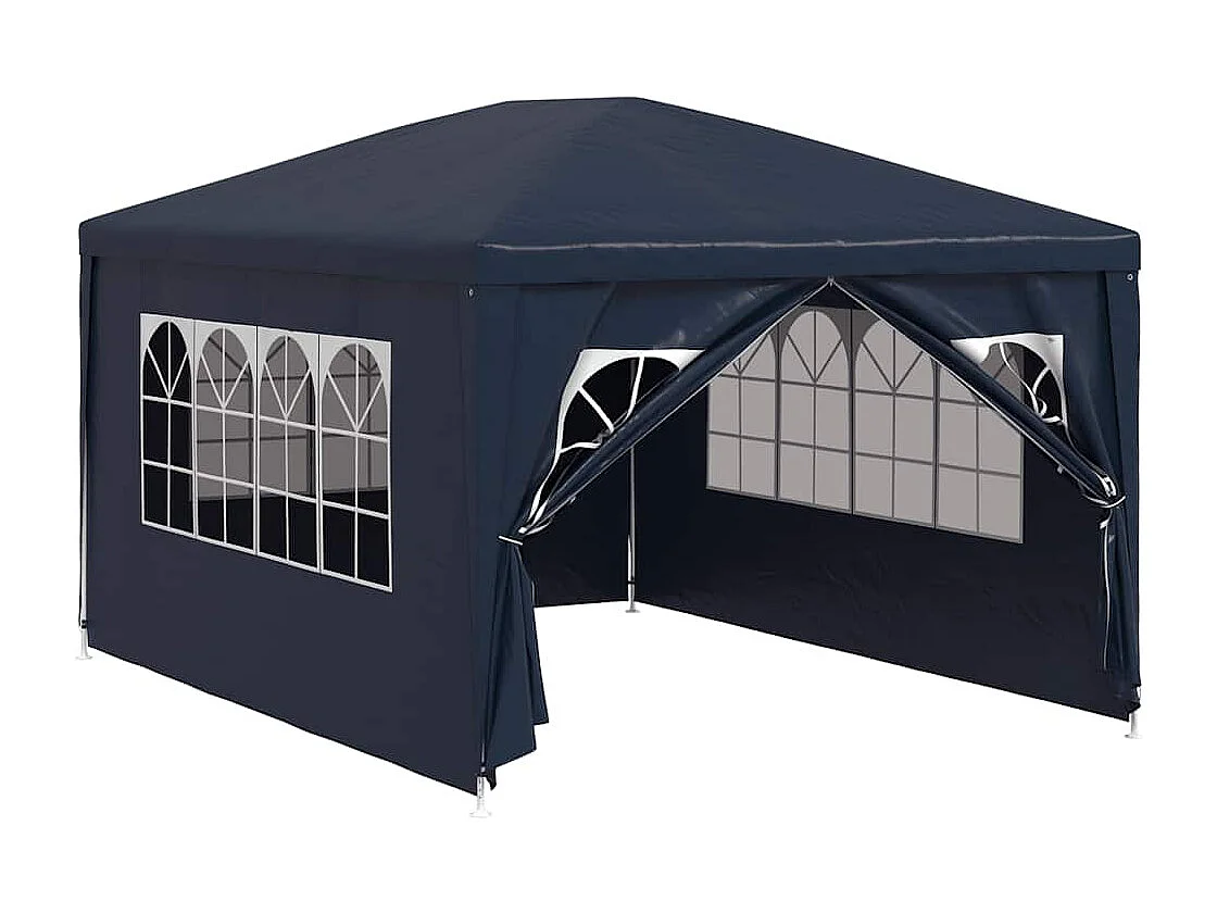Tente de réception 3x4 m Bleu