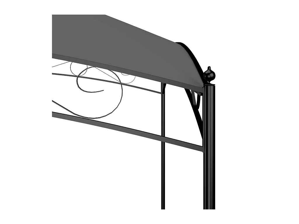 Belvedere 3x4x2,65 m Antracita 180 g/m²