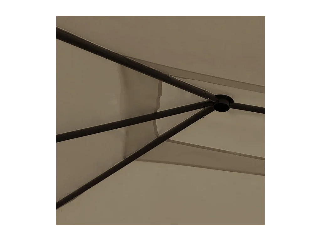 Belvedere 3x4x2,6 m Topo 160 g/m²