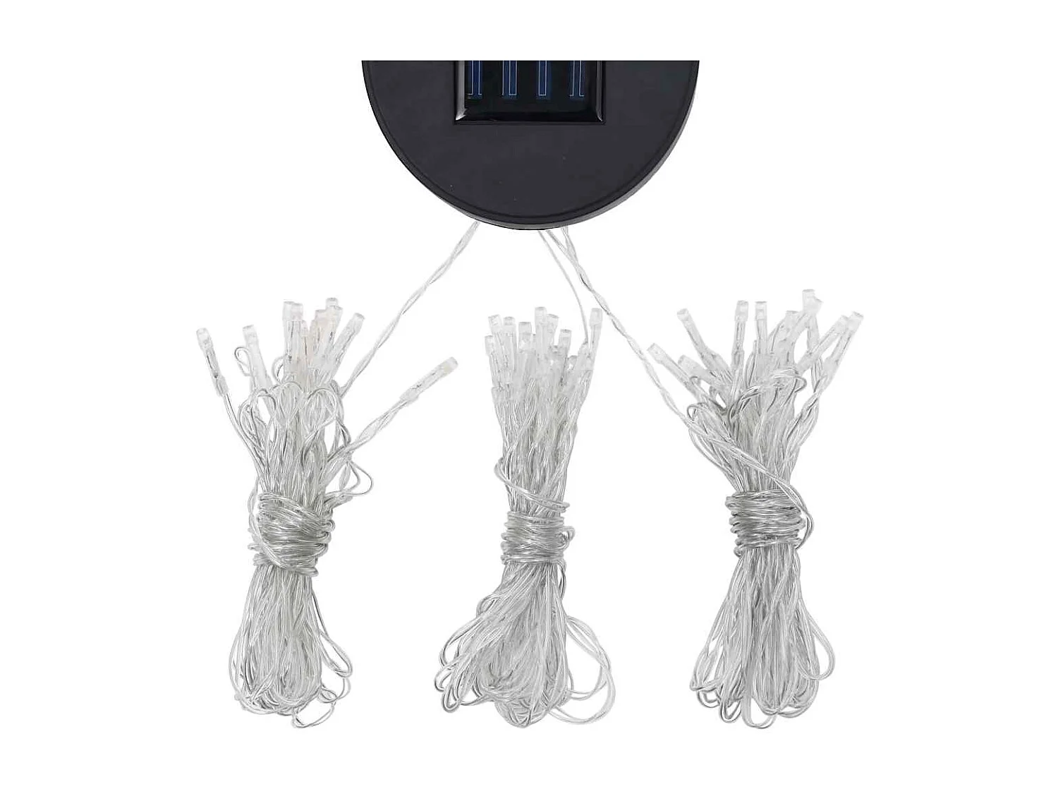 Gazebo con doppio tetto e luci LED 3x4 m Tortora