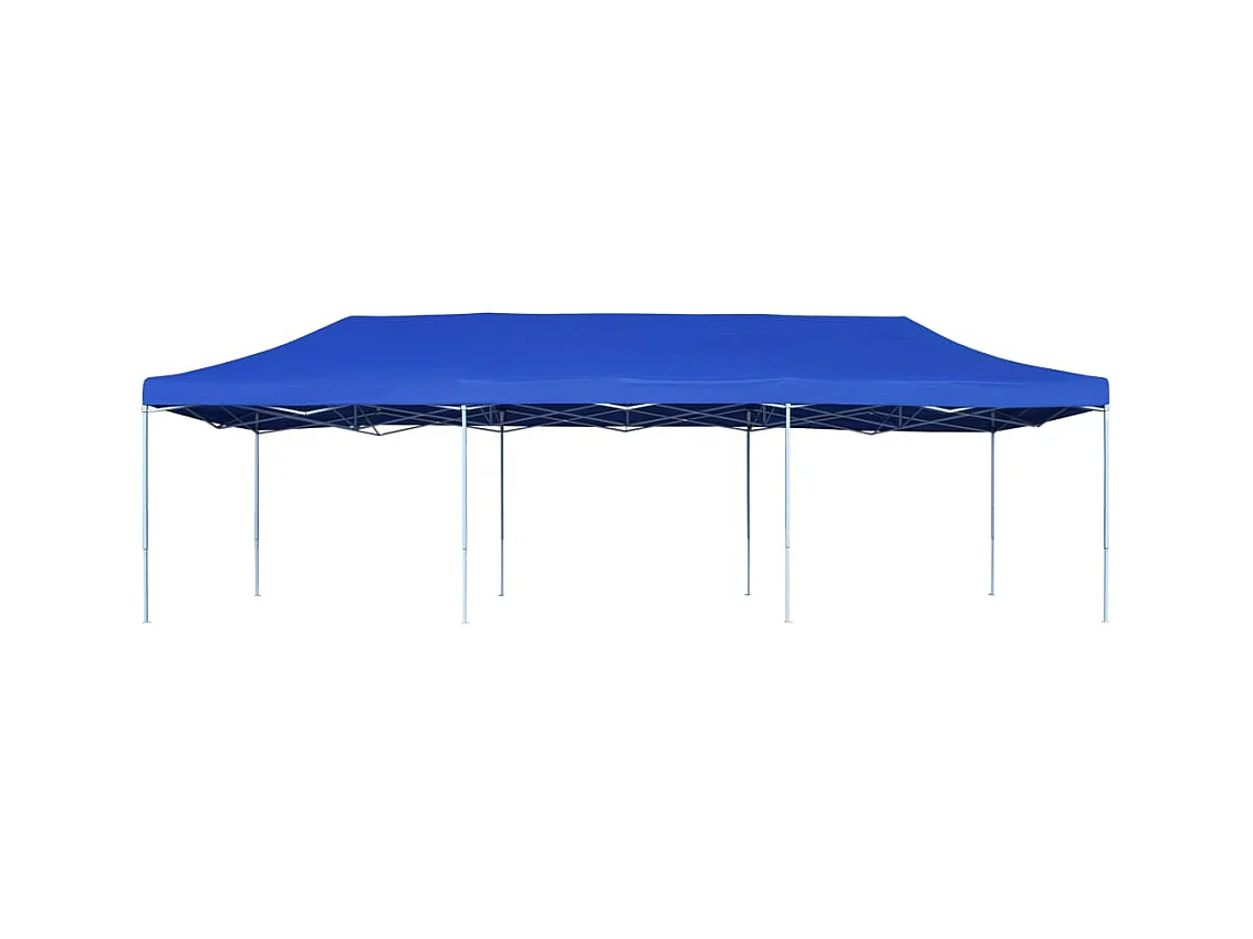 Tenda pieghevole per ricevimenti 3x9 m Blu