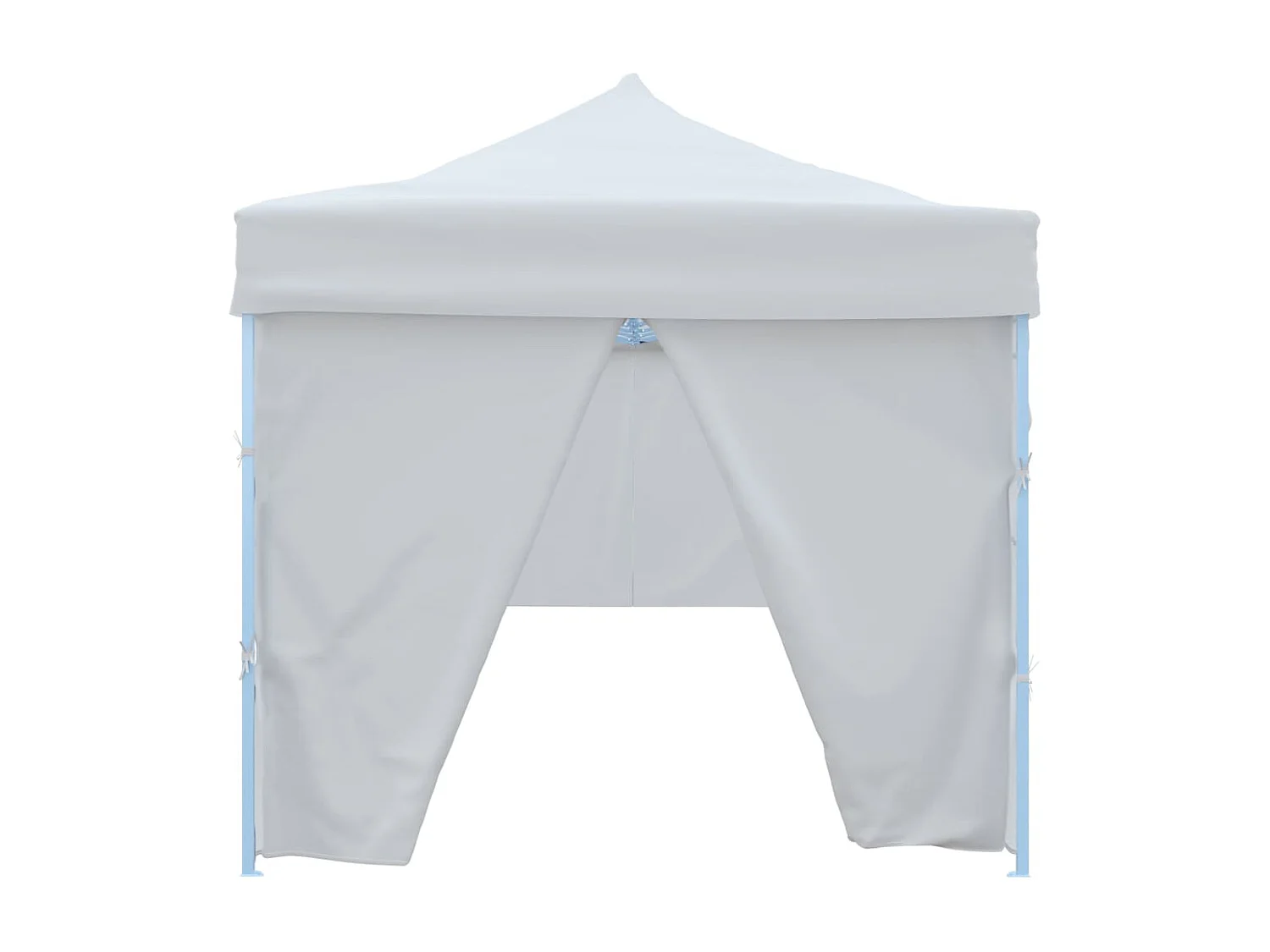 Carpa de recepción desplegable de 8 paredes 3 x 9 m Blanca