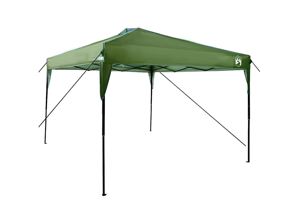 Tente à auvent pop-up Vert 300 x 300 cm tissu