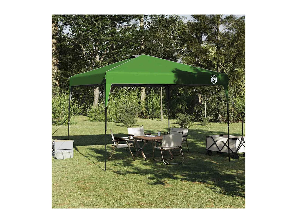 Tente à auvent pop-up Vert 300 x 300 cm tissu