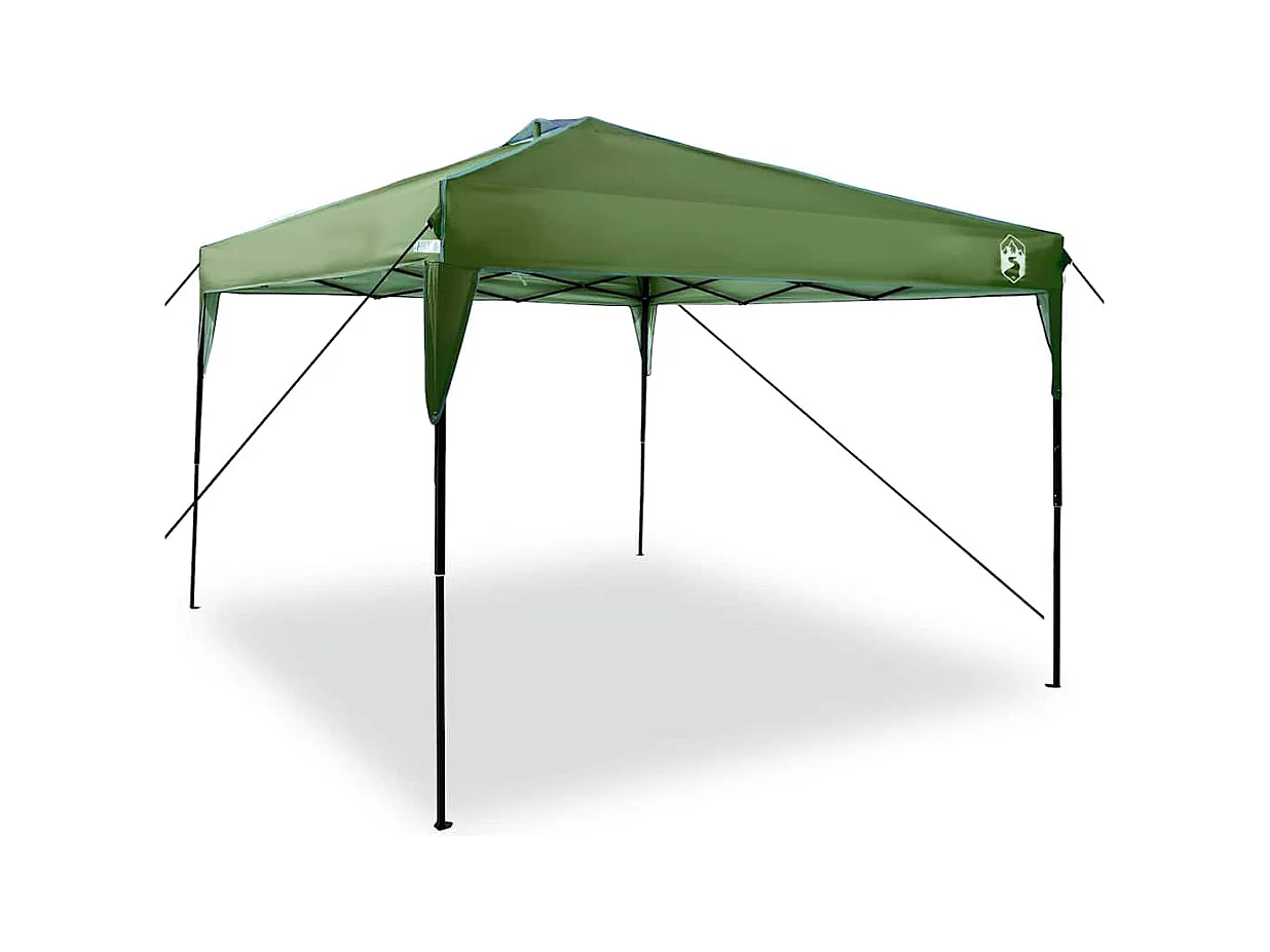 Tente à auvent pop-up Vert 300 x 300 cm tissu