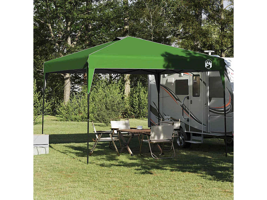 Tente à auvent pop-up Vert 300 x 300 cm tissu