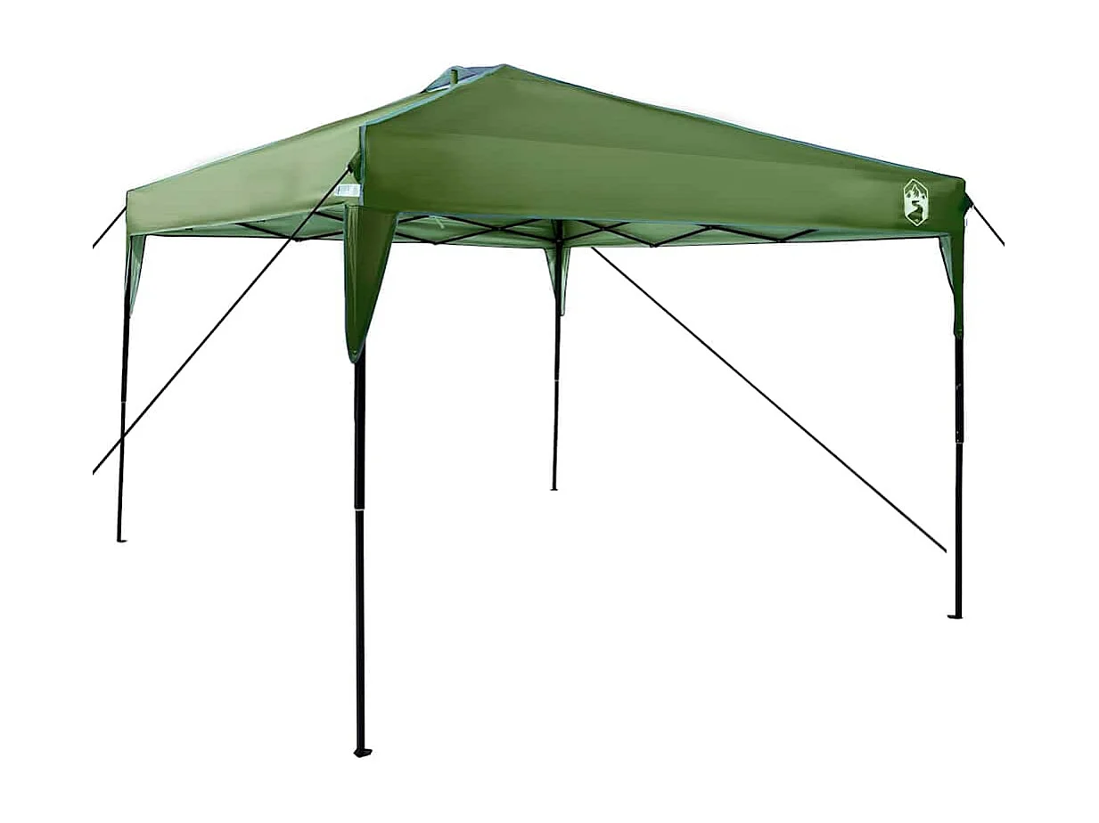 Tente à auvent pop-up Vert 300 x 300 cm tissu