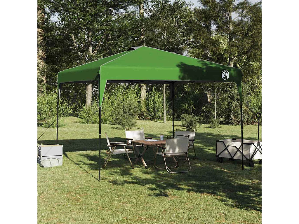 Tente à auvent pop-up Vert 300 x 300 cm tissu