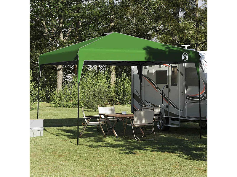 Tente à auvent pop-up Vert 300 x 300 cm tissu