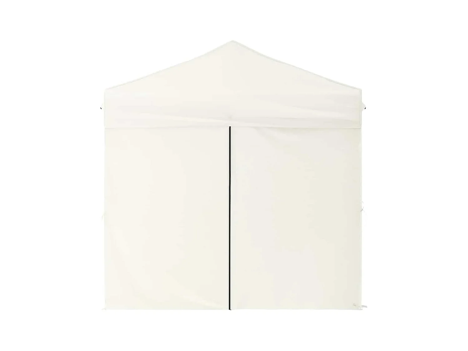 Opvouwbare feesttent met wanden Crème 2x2 m