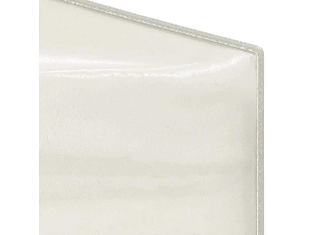 Carpa plegable para fiestas con paredes Crema 2x2 m