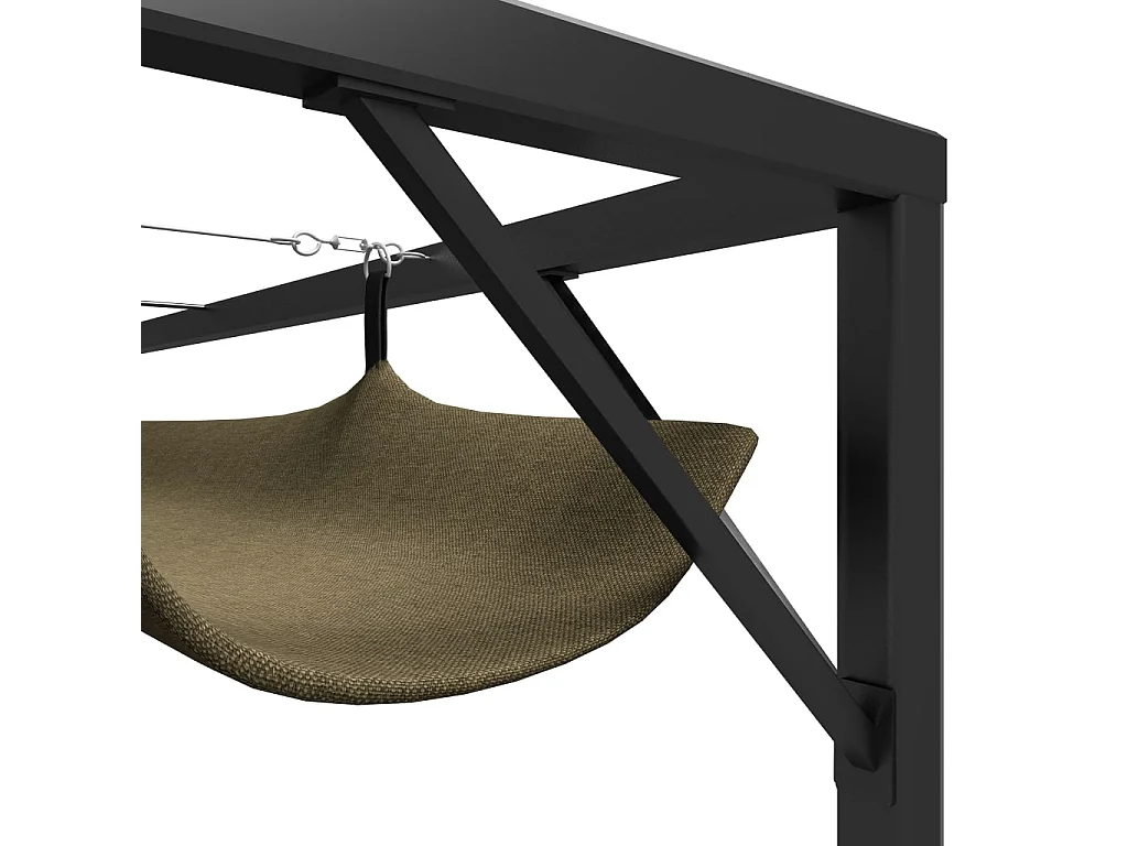 Carpa de jardín con toldo retráctil 3x3m Taupe 180 g/m²