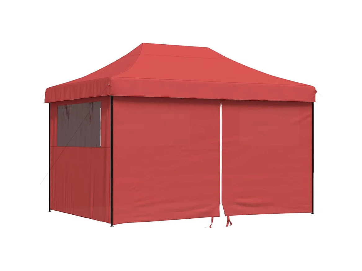 Carpa de recepción plegable emergente con 4 paredes laterales