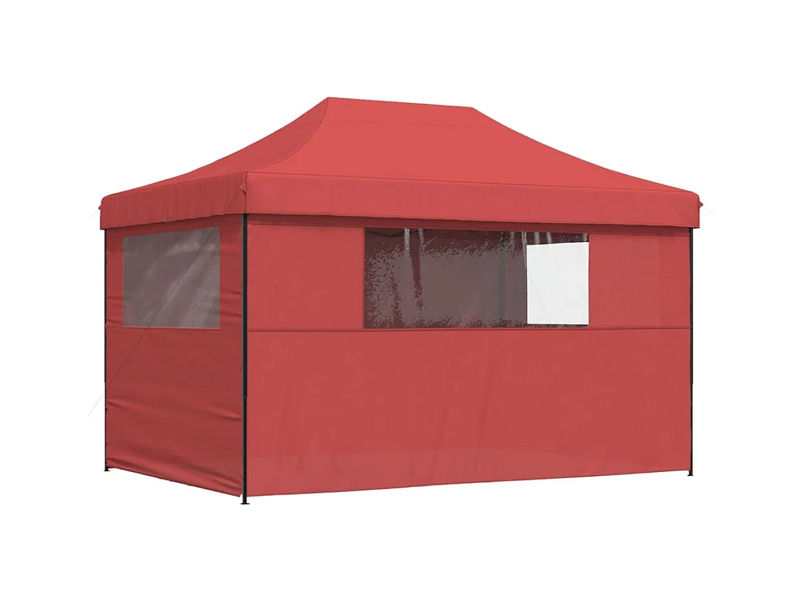 Carpa de recepción plegable emergente con 4 paredes laterales