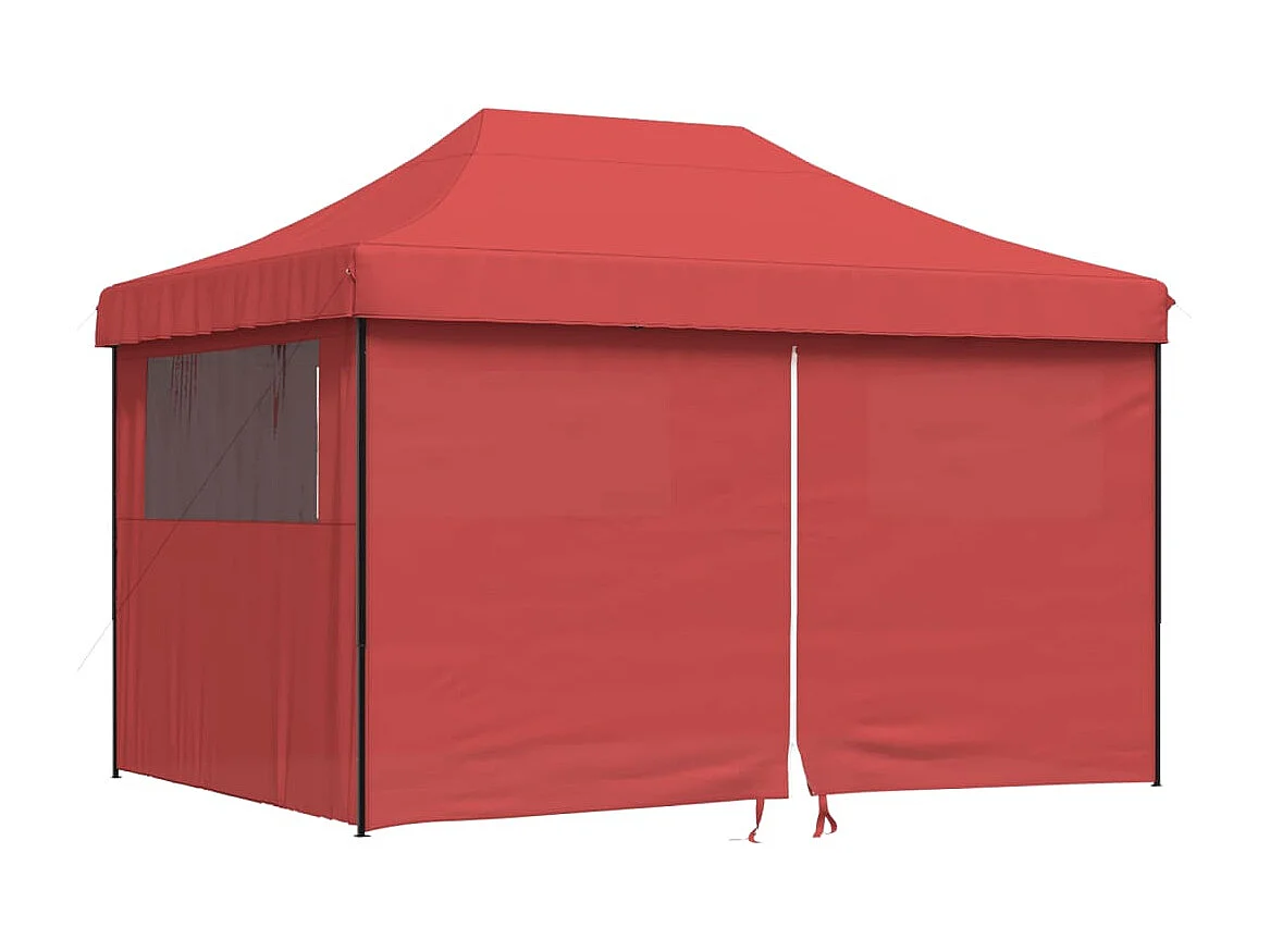 Carpa de recepción plegable emergente con 4 paredes laterales