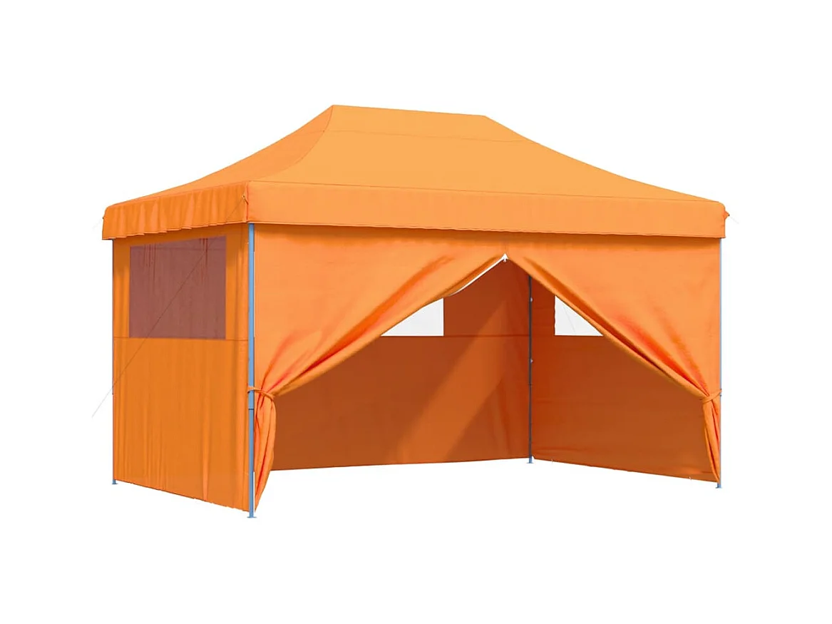 Pop-up opvouwbare ontvangsttent met 4 zijwanden