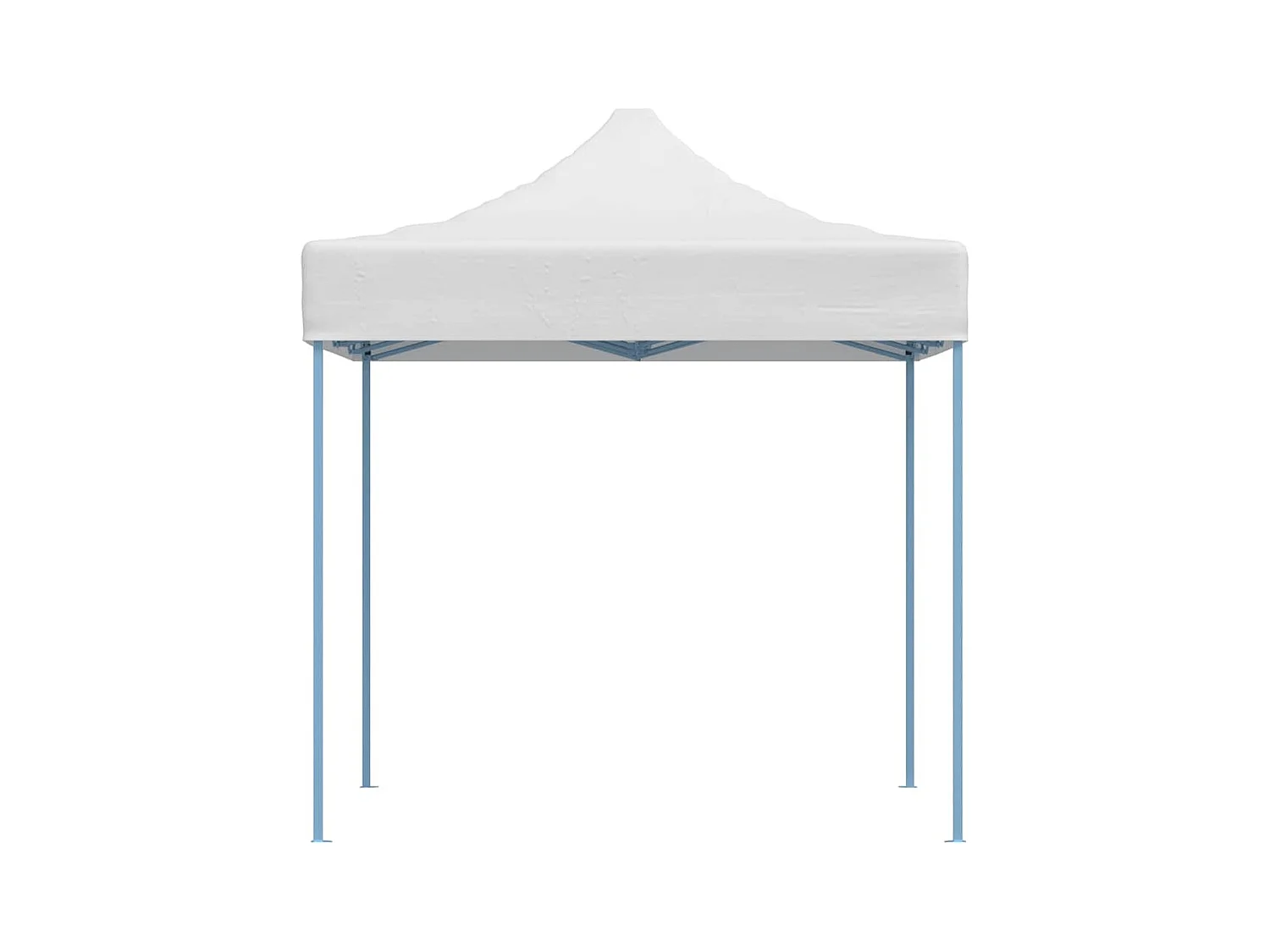 Carpa de recepción plegable profesional 280x410x315 cm Acero Blanco