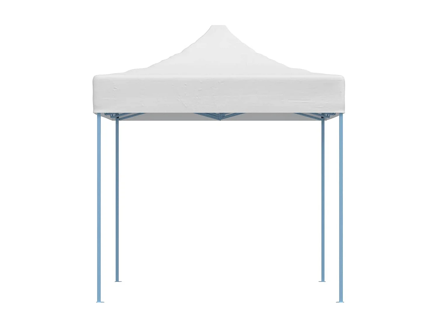 Tenda pieghevole professionale per ricevimenti 280x410x315 cm Acciaio Bianco