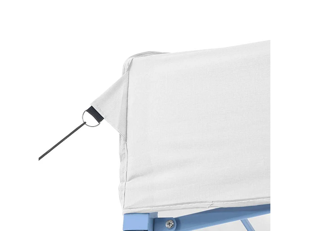 Tenda pieghevole professionale per ricevimenti 280x410x315 cm Acciaio Bianco