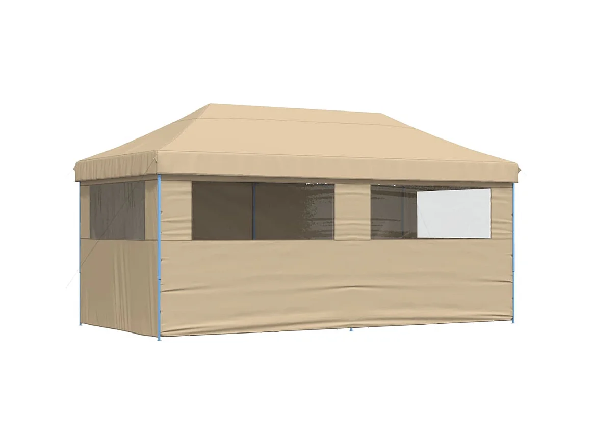 Carpa de recepción plegable emergente con 4 paredes laterales