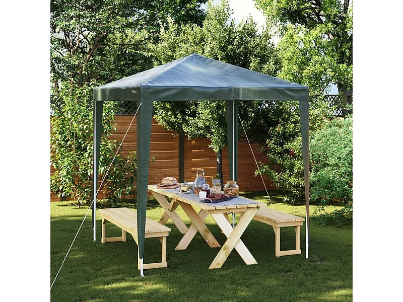 Carpa de recepción profesional 2x2 m Verde