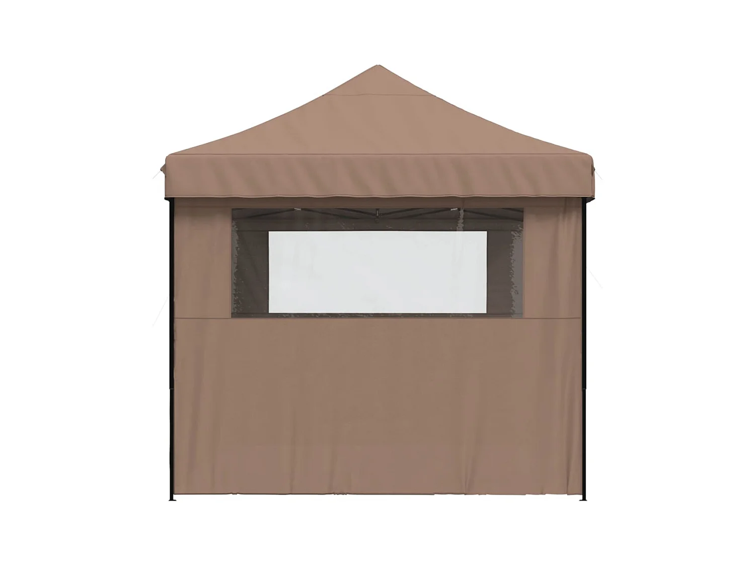 Carpa plegable para fiestas con 3 paredes laterales