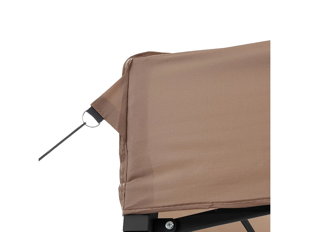 Carpa plegable para fiestas con 3 paredes laterales