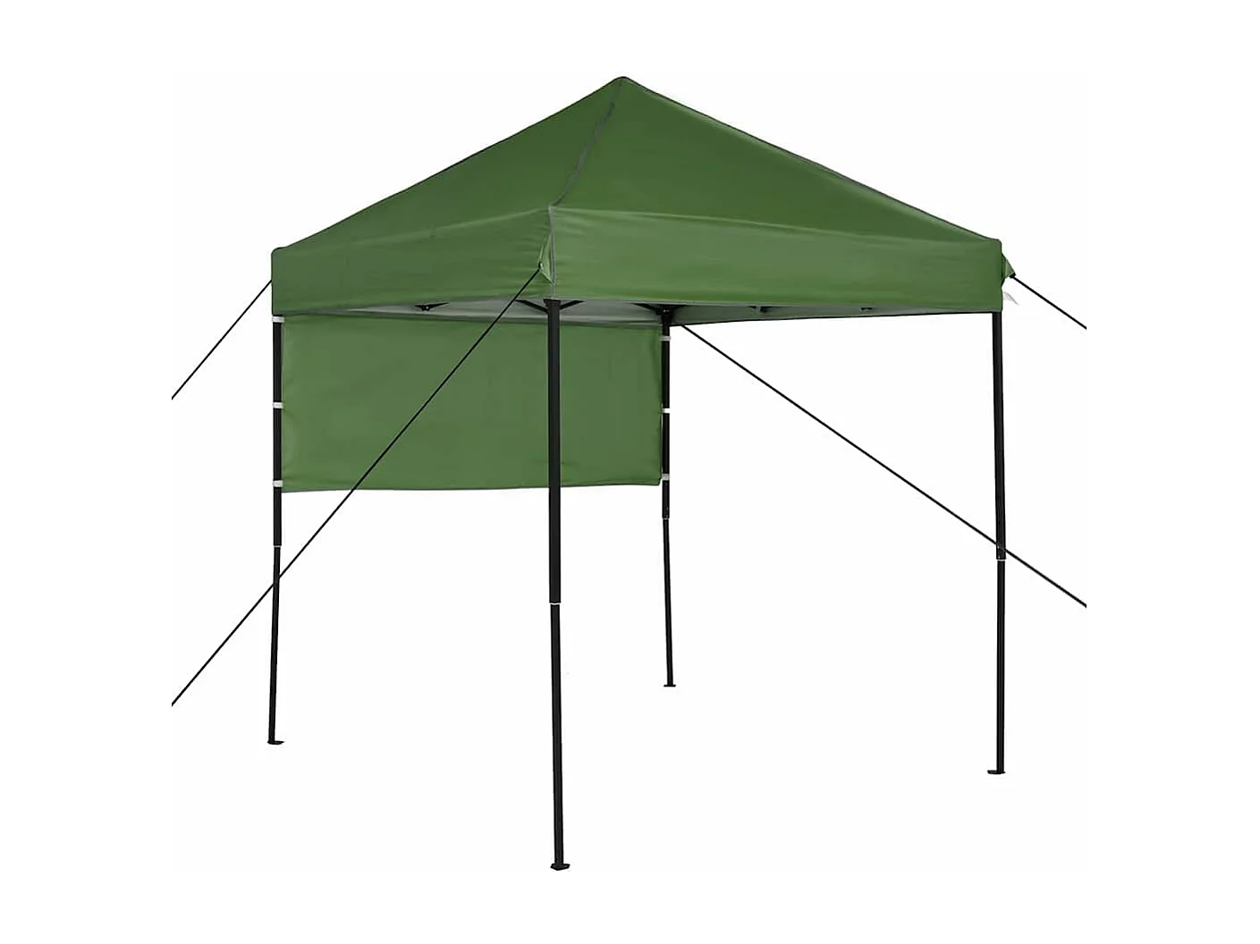 Tente à auvent pop-up Vert 200 x 200 cm tissu