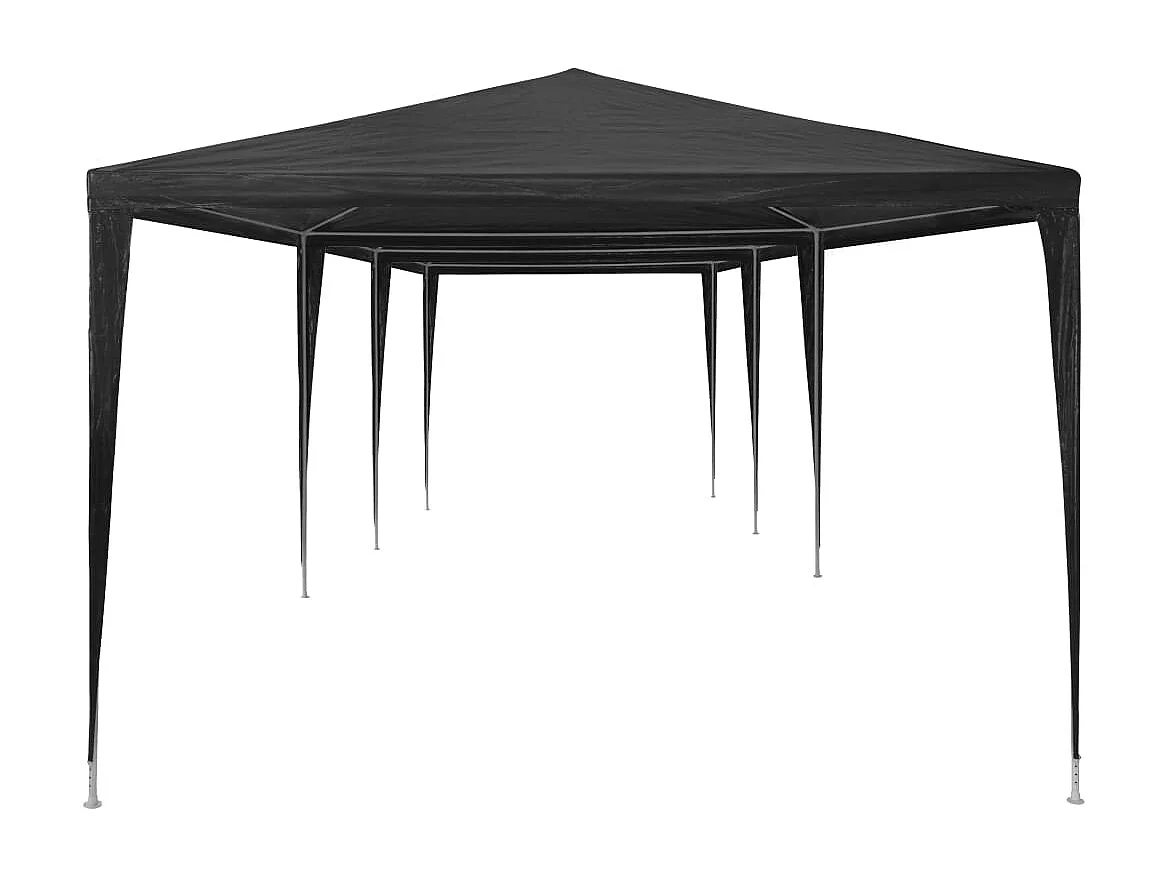 Carpa de recepción 3x9 m PE Antracita