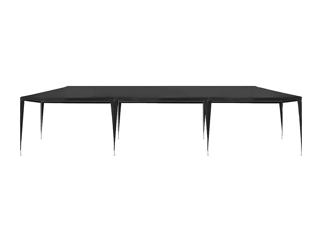 Carpa de recepción 3x9 m PE Antracita