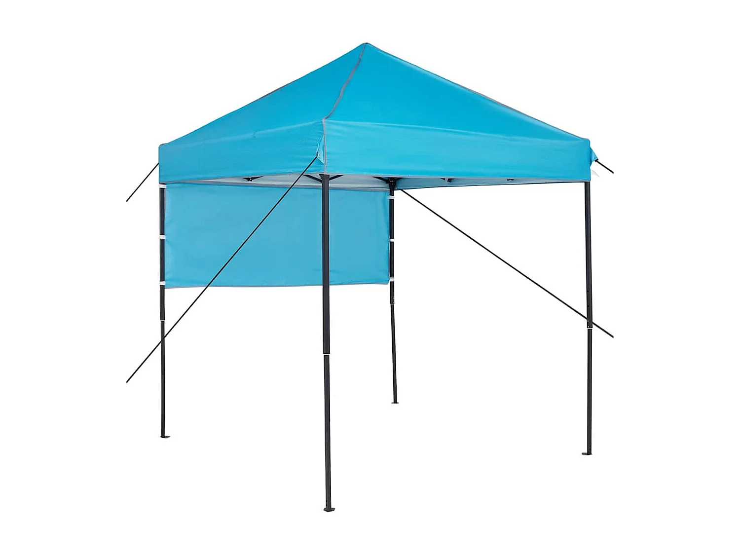 Tente à auvent pop-up Bleu 200 x 200 cm tissu