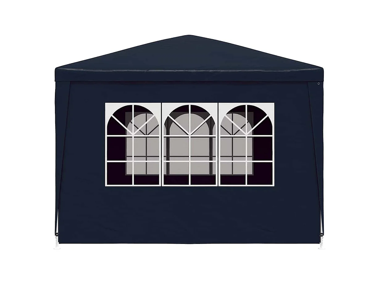 Carpa de recepción azul de 3 x 3 m