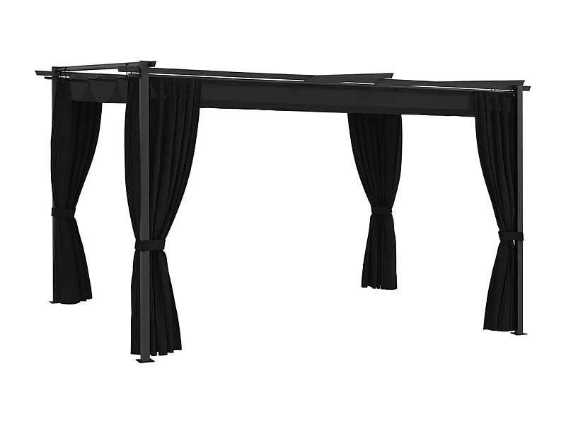 Belvedere 4x3 m Antraciet