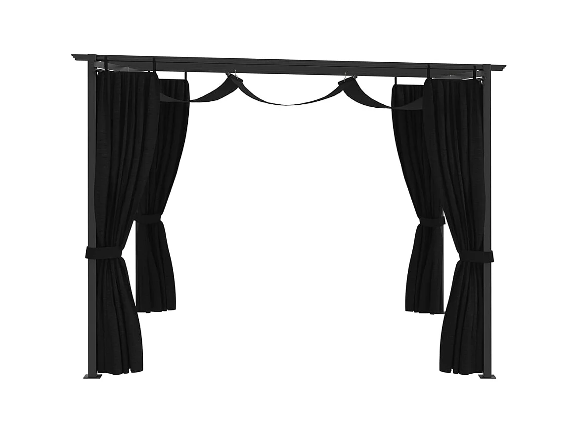 Belvédère 4x3 m Anthracite