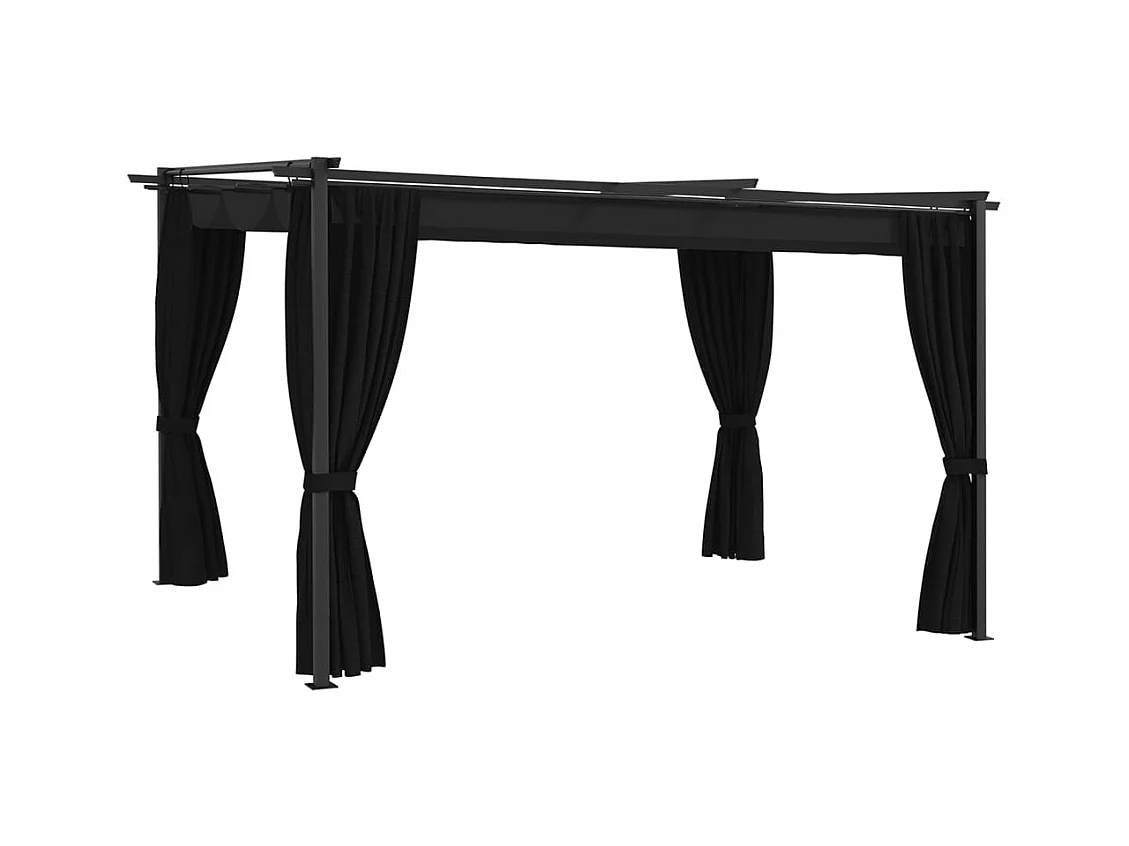 Belvedere 4x3 m Antraciet